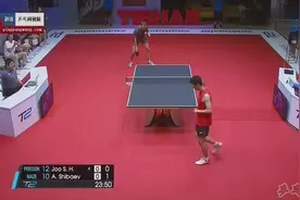 2017T2亚太乒乓球联赛第一轮 朱世赫vs什巴耶夫 老朱宝刀不老 乒乓球比赛 剪辑视频封面