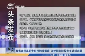 我省高招高职专科投档线揭晓 省外职业院校大多计划未满视频封面