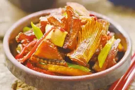 咸鱼饼子 特别适合下酒的小菜图片