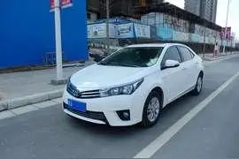 丰田白色卡罗拉GL-i 7000公里行车感受图片
