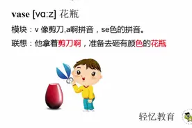 苏教版二年级下册单词“vase花瓶”怎么利用图像记忆法记忆视频封面