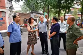 「百日会战」八角街道各社区拆违加速进行中图片
