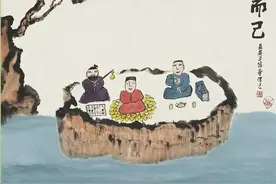 哲理中国画：花开自美，评说由人！图片