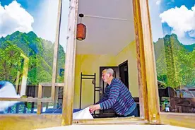 热么？快到兴田村来避暑图片