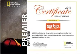 VIPKID与美国国家地理学习确立战略合作伙伴关系图片