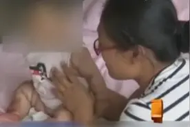 偏方治腹泻青岛5个月女婴双脚长满水泡，偏方到底咋用？图片