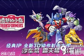 咪咕互娱独代发行 3D动作射击游戏《愤怒的小鸟变形金刚》即将上线图片