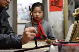 铜陵小学生流行写“大字” 回归汉文化教育 传承好传统图片