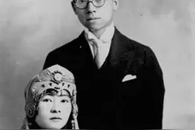 难得一见：民国名人婚纱照图片