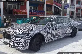 国产沃尔沃S90L低伪谍照曝光 有望年内上市图片
