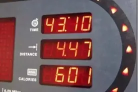 跑步机上测出的卡路里消耗指数到底准确吗？图片