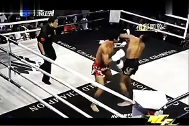 死神方便挥重拳40秒KO美国拳王，引爆全场图片