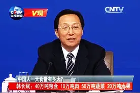[V观]中国人一天食量有多大？韩长赋给出具体数据视频封面