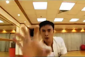 功夫小子樊少皇倾情示范剑术和拳脚功夫图片
