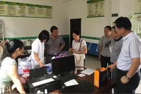 西安市第九医院赴蓝田县开展大病救治、对口帮扶工作专项督导检查图片