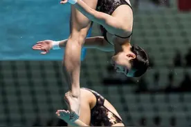 新搭档15岁！施廷懋夺世锦赛女子双人3米板冠军图片