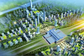 兰州西站或将成为市内最大的现代化商贸中心图片