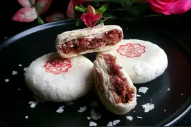 玫瑰鲜花饼图片