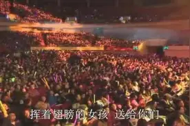 歌曲《挥着翅膀的女孩》现场带字幕，演唱：歌手容祖图片