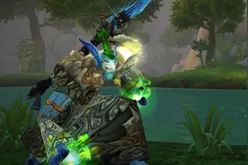 魔兽世界7.0 隐藏的小任务：拯救火中的小狗图片