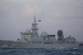外媒称中国侦察船出现在美澳军演海域，海军专家：正常且合法图片