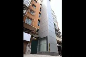 石景山区老楼首部电梯投入使用图片