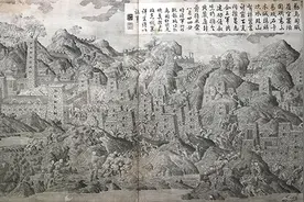 乾隆御赐珍宝回家，天一阁征得铜版画《平定两金川得胜图》图片
