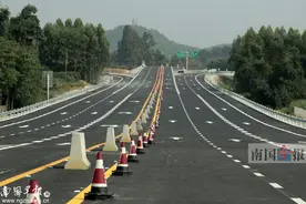 柳州至南宁高速路新兴互通改造完毕 7月31日开通图片