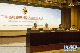 广东进行电线电缆行业整治 384家企业签署自律公约图片