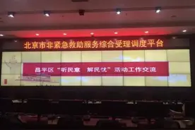 「聚焦」昌平区长张燕友接听“12345”热线，私搭乱建核实清楚马上拆图片