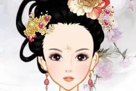 没有橡皮筋，古代女子这么美美地扎头发图片