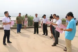 水利部水资源管理中心靳顶来渭南调研图片