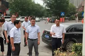王飞督查西咸新区文明城市复审及配合创建工作图片