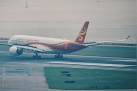 香港航空迎来首架A350客机，今后将投入上海等航点图片