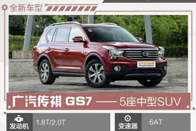 广汽传祺SUV矩阵再增两位猛将 GS7 / GS3今天上市图片