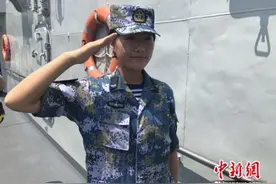 对话驱逐舰女兵：曾晕船到水米未进，不好找对象图片