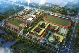 济宁学院附小、附中太白湖校区年内完成主体工程图片