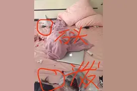 申通快递小哥强行入室，暴打女客户！背后的原因让人愤怒图片