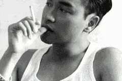 张国荣：秋风轻轻起，我又想起了你图片