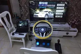 科目三挂了 小伙买驾驶模拟器练习要自学成才图片