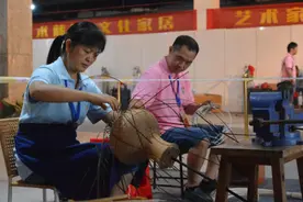 第二届“匠心杯”中国（安溪）藤铁工艺技艺创作大赛开赛图片