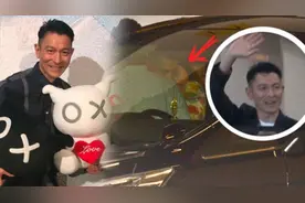 刘德华抱着熟睡的女儿上车 父爱满满画面很有爱图片