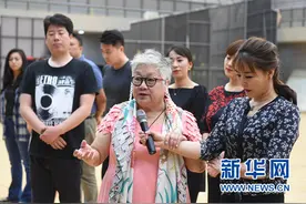 探班国家大剧院歌剧《兰花花》排练厅图片