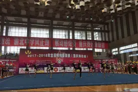 全国啦啦操联赛（重庆渝北站）成功举行  87支队伍齐聚渝北中学图片