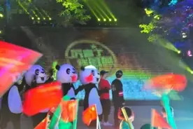 中央电视台直播“城市灯光秀” 全国首站选成都图片