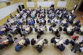 160名掼蛋高手齐聚淮安洪泽争夺“掼军”图片