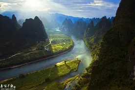看漓江不仅能坐船，还能飞在天空看！桂林进入水陆空“全域旅游”时代！图片