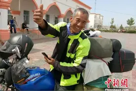 摩友骑行24天游新疆 亲历“新疆好地方，景美人好”图片
