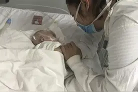 定安女婴出生后就进ICU 经济拮据父母盼社会救助图片