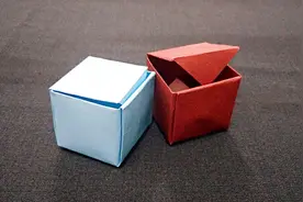 折个首饰盒装钻戒 装金戒指 精致的戒指盒折纸视频教程视频封面